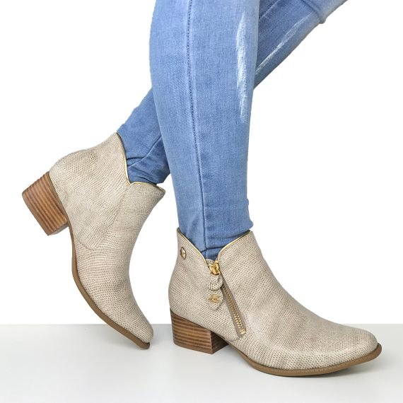 Bota Feminina Salto Baixo Dina Mirtz