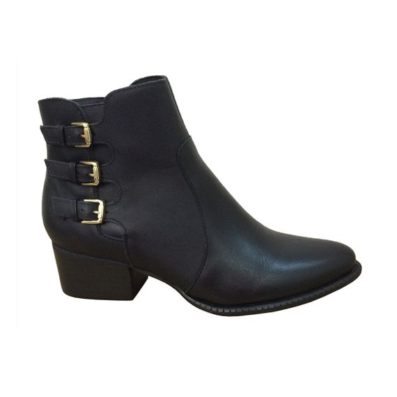 Bota Salto Baixo Dina Mirtz