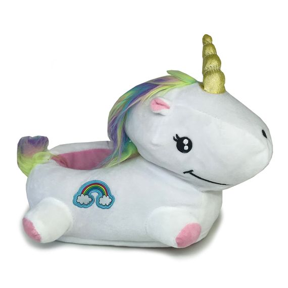 Pantufa 3D Unicórnio