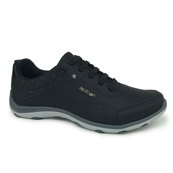 Tênis Feminino Preto Casual Kolosh