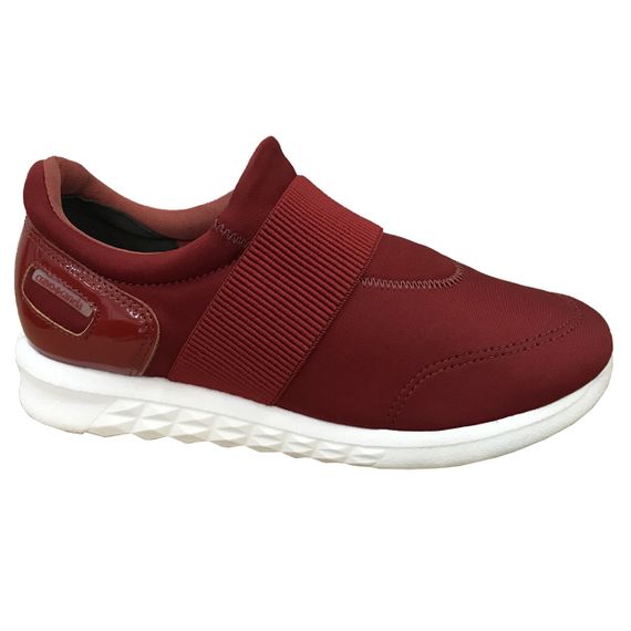 Tênis Neoprene Cravo e Canela