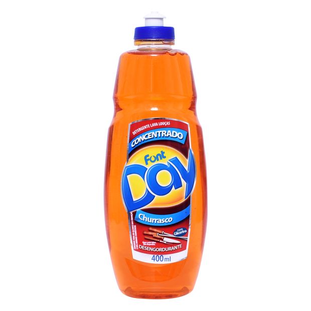 Detergente Líquido Concentrado FontDay Churrasco 400ml