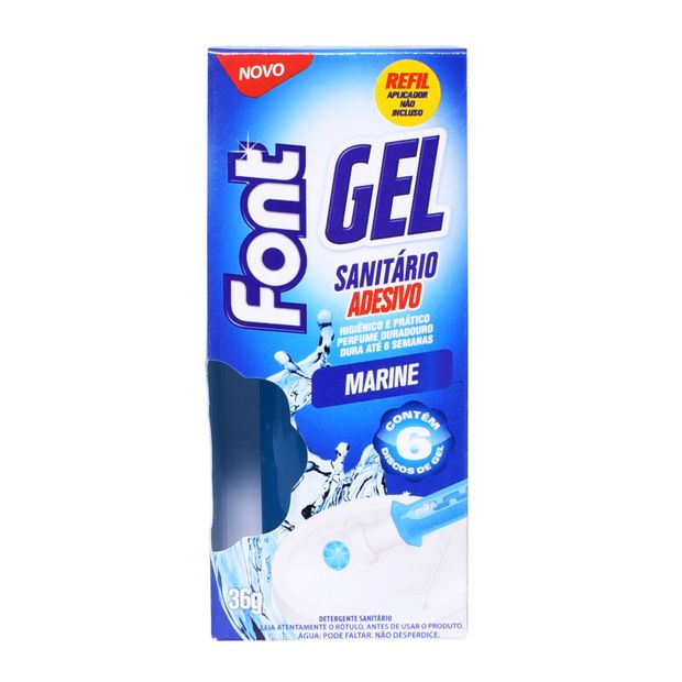 Gel Sanitário Adesivo Font Marine 36g Refil