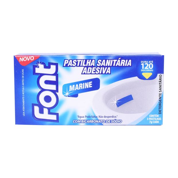 Pastilha Sanitária Adesiva Font Marine