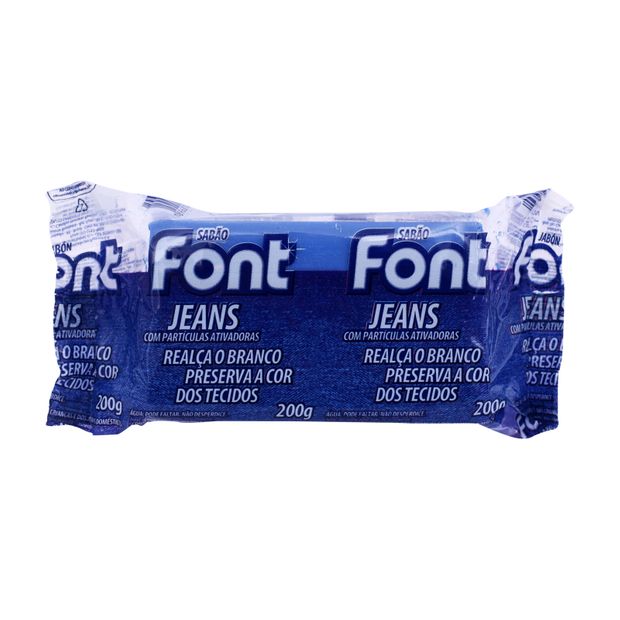 Sabão Font Jeans 200g.(Cód.315032)