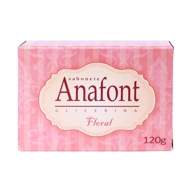 Sabonete Anafont Glicerina Floral 120g.(Cód.316576).