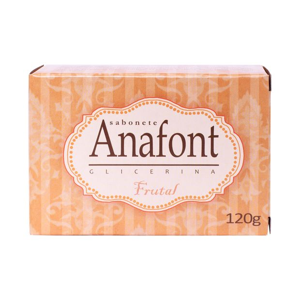 Sabonete Anafont Glicerina Frutal 120g