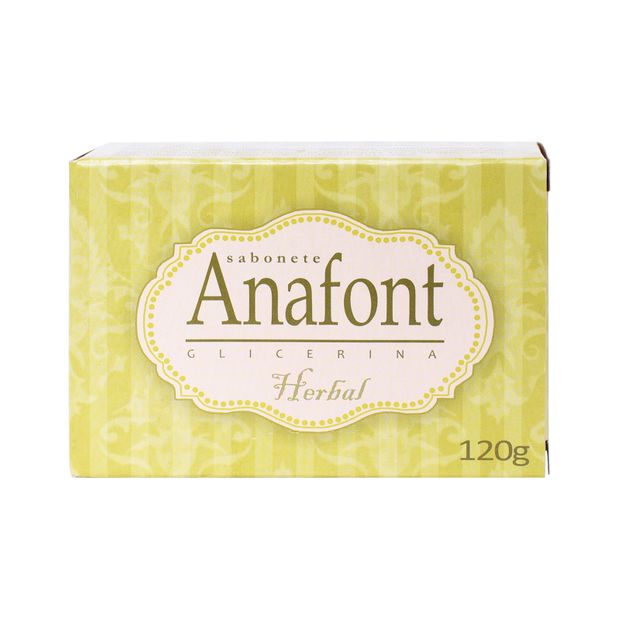Sabonete Anafont Glicerina Herbal 120g.(Cód.316578).