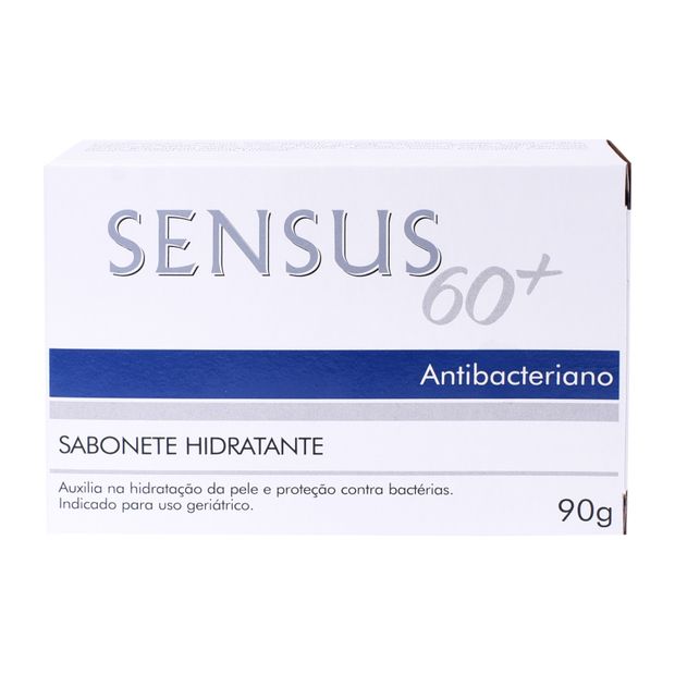 Sabonete Hidratante Sensus 60+ Antibacteriano 90g