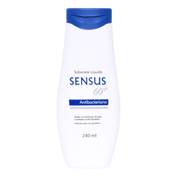 Sabonete Líquido Sensus 60+ Antibacteriano 240ml
