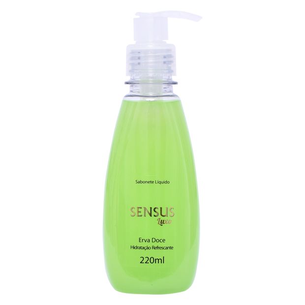 Sabonete Líquido Sensus Luxo Erva Doce 220ml-Pump