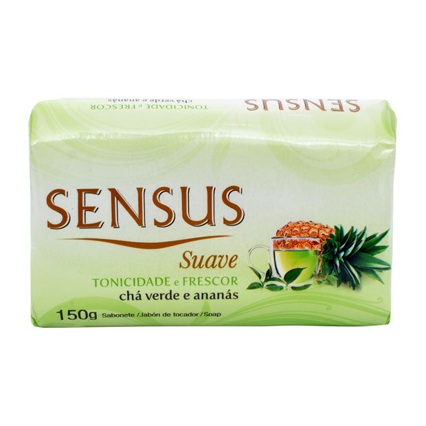 Sabonete Sensus Suave Chá Verde e Ananás 150g
