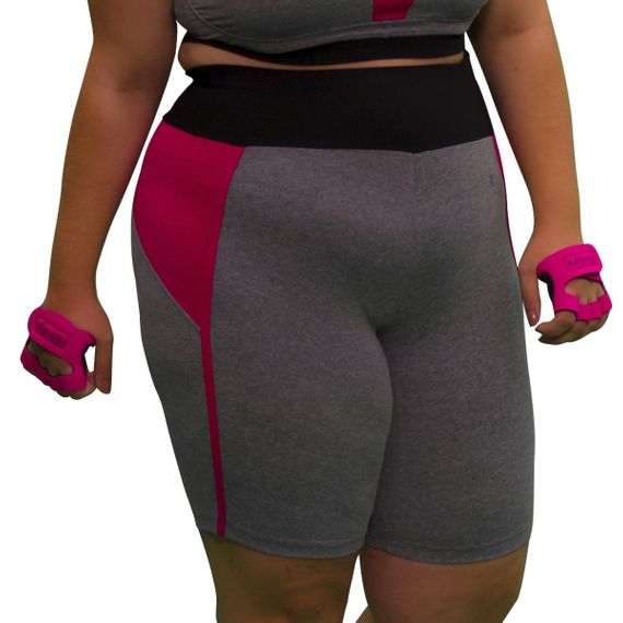 Bermuda Plus Size Way C/Recorte