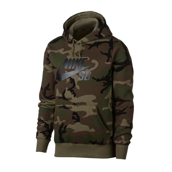 Blusão Nike SB Icon Camo Skate Hoodie