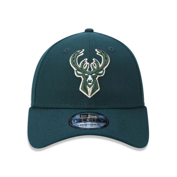Boné New Era 940 Milwaukee Bucks