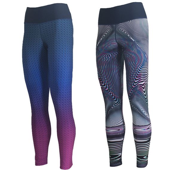 Calça Legging Live Reversible Optical Feminina