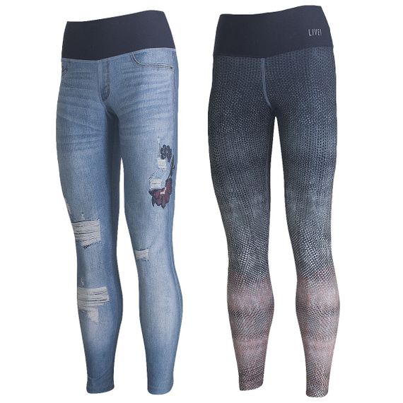 Calça Legging Live Reversible Rush