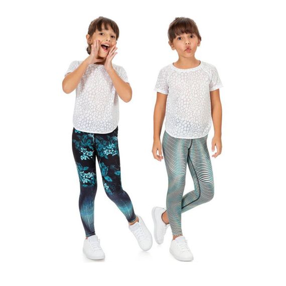 Calça Legging Reversible Balance Infantil