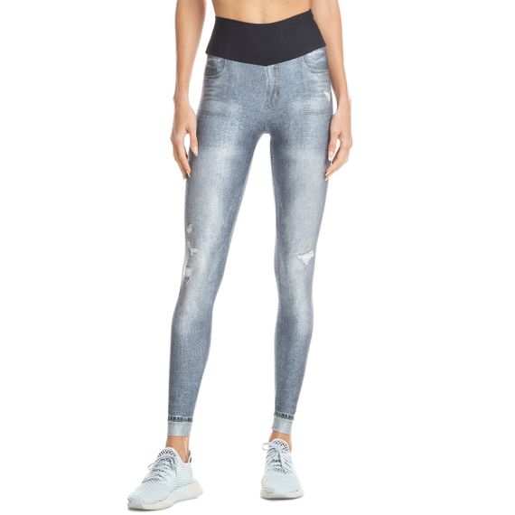 Calça Live Fuso Jeans Marbled
