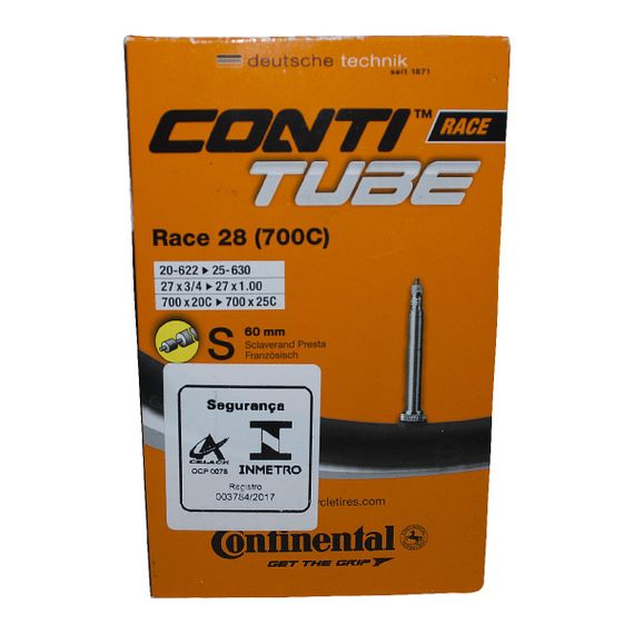 Câmara Continental Race Speed 700X25 60MM