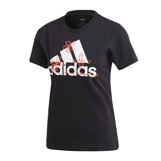 camiseta adidas floral