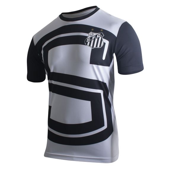 Camiseta Kappa Santos Aquecimento I 2017