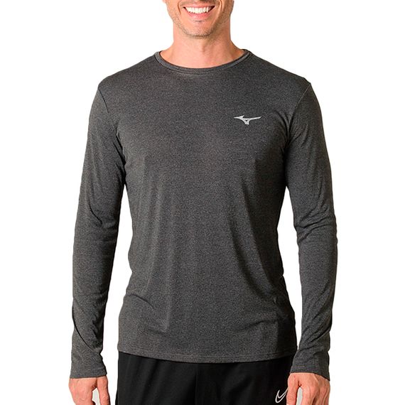 Camiseta Mizuno Manga Longa Soul Fit