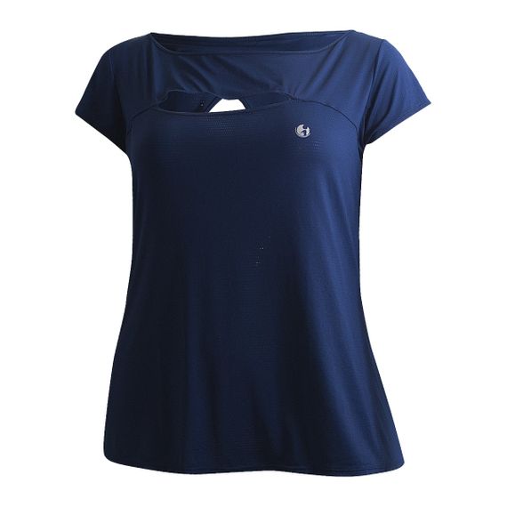 Camiseta Plus Size Way Back Open