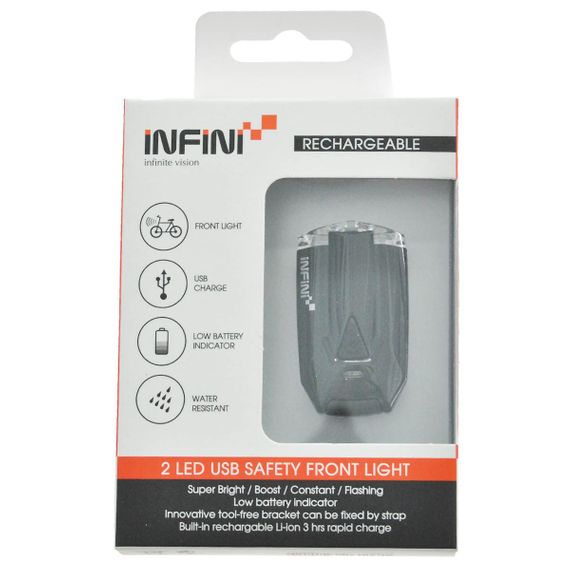 Farol Infini L260W Lava 2 Leds C/Bateria
