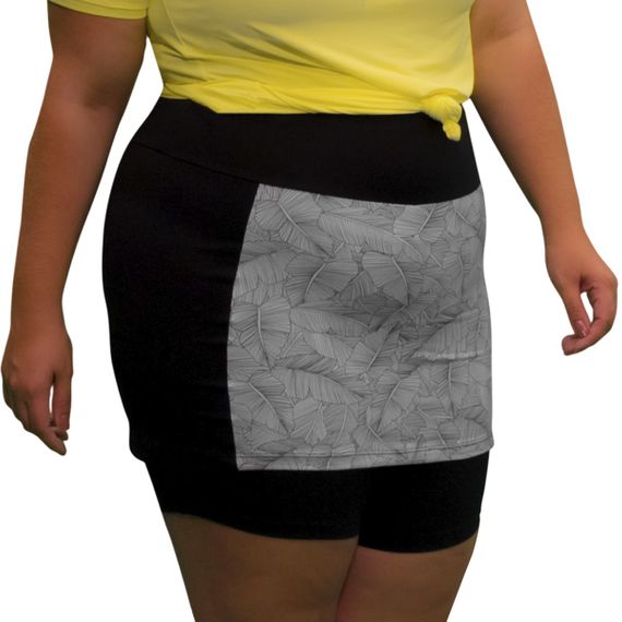 Saia Short Plus Size Way Floral