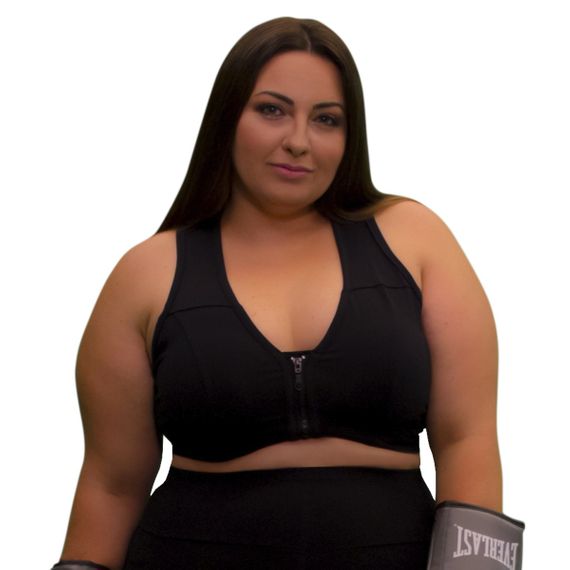 Top Plus Size Way Zíper