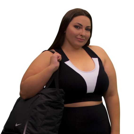 Top Way Plus Size Bicolor