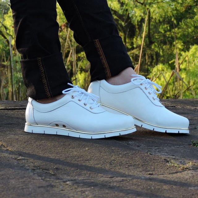 tenis branco liso
