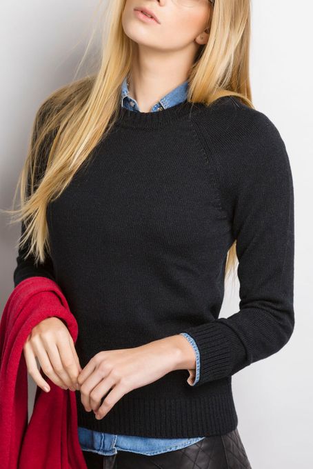 Blusão Feminino Alpaca Gola Redonda (Ms013)