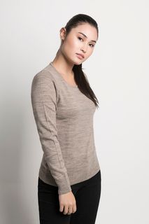 Suéter Feminino Acrílico Gola Redonda (Ms028)