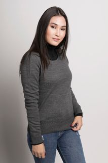Suéter Feminino Acrílico Gola Redonda (Ms028)