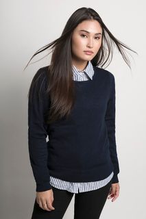 Suéter Feminino Acrílico Gola Redonda (Ms028)