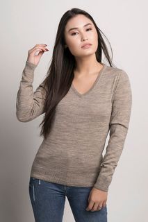 Suéter Feminino Acrílico Gola V (Ms027)