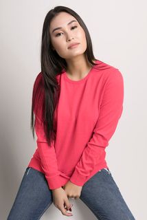 Suéter Feminino Algodão Peruano Gola Redonda (Ms004)