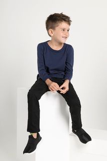 Suéter Infantil Algodão Peruano Gola V (Ms043)