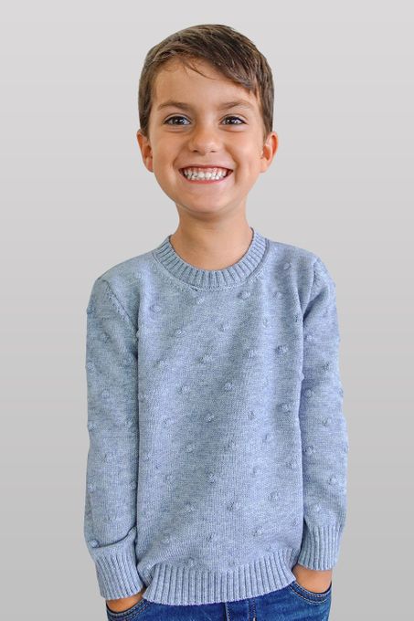 Suéter Infantil Poá (Ms049)