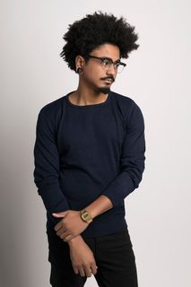 Suéter Masculino Acrílico Gola Redonda (Ms026)