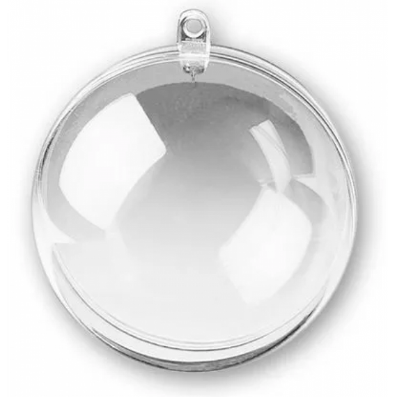 BOLA ACRÍLICO 6 CM (PACOTE COM 10 UNIDADES)