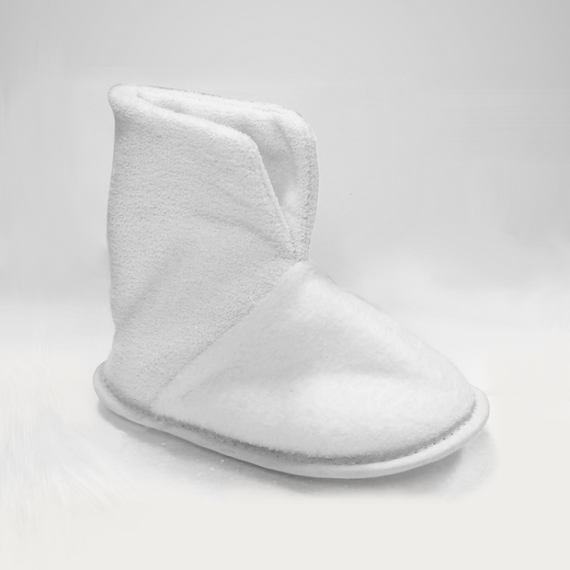 Botinha de inverno INFANTIL - COR BRANCA