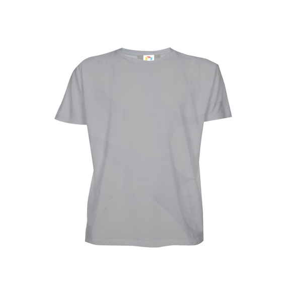 Camiseta Baby Look Adulto para Sublimar - TECIDO CINZA