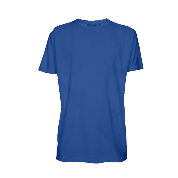 Camiseta Manga Curta Adulto para Sublimar - Tecido Azul Royal