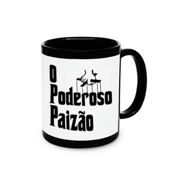 Caneca com Faixa Branca para Sublimação