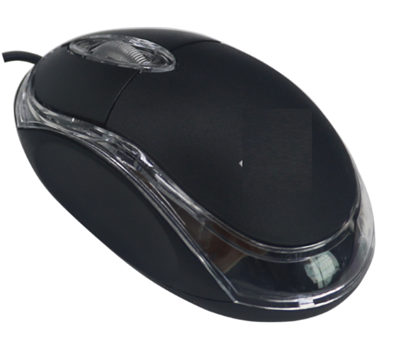 MOUSE ÓPTICO PRETO USB