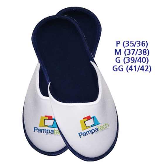 Pantufa para Sublimação - Azul