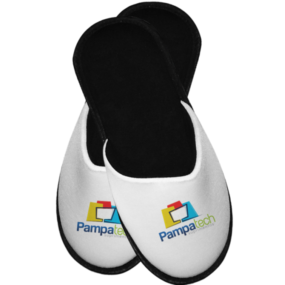 Pantufa para Sublimação - Preto